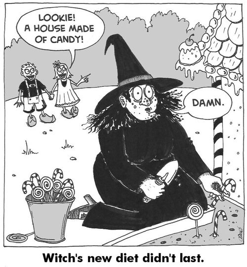Witch's New Diet Didn't Last.
