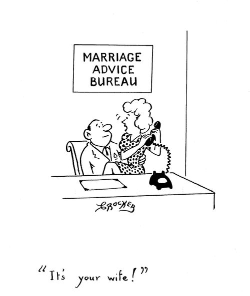 'It's your wife!'