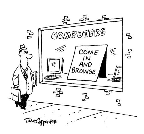 Computers: Come In and Browse.