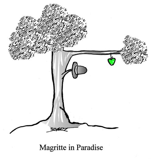 Magritte in Paradise
