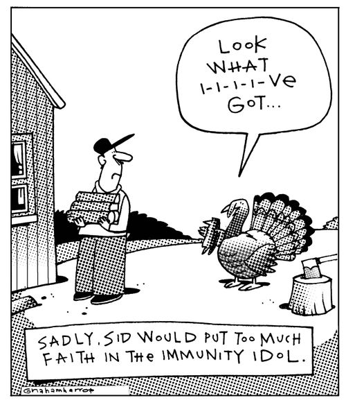 Sadly, Sid would put too much faith in the immunity idol.