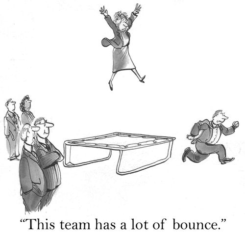 'This team has a lot of bounce.'