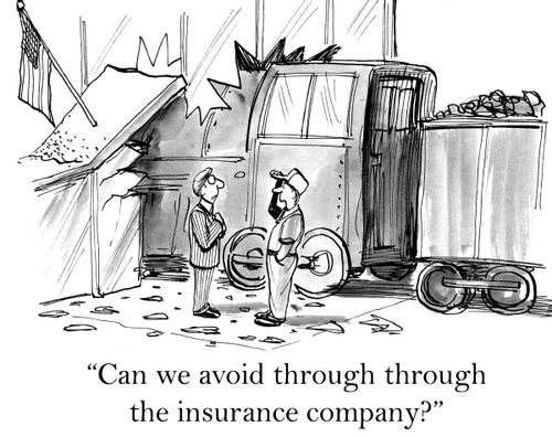 'Can we avoid going through the insurance company.'