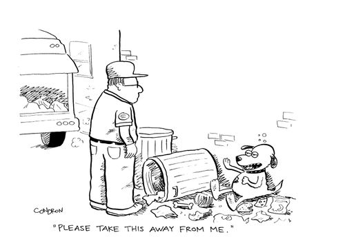 'Please take this away from me.'