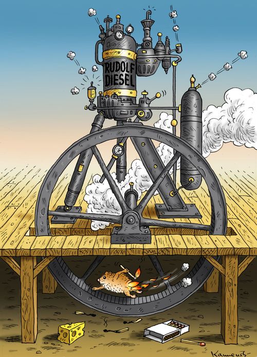 Rudolf Diesel Engine