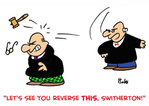'Let's see you reverse this, Switherton!'