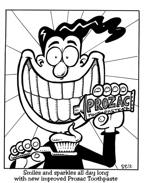 Prozac toothpaste