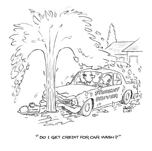 'Do I get credit for car wash?'