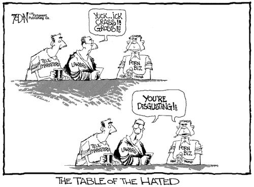 Table of the Hated.
