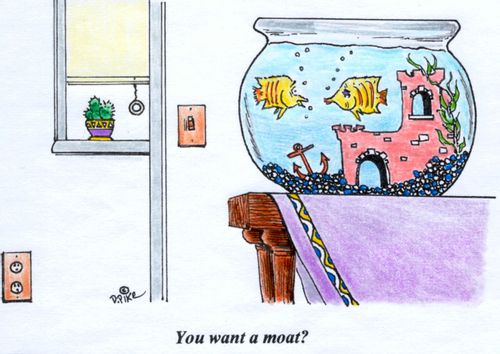 'You want a moat?'