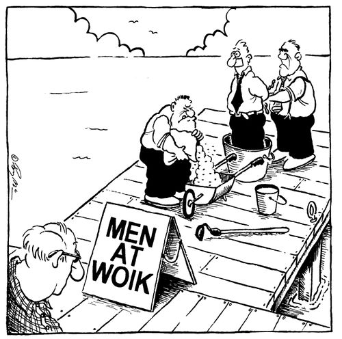 'Men at woik'
