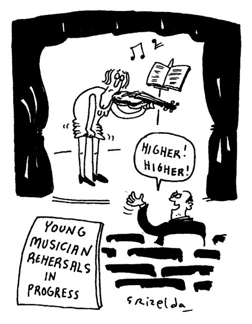 Young Musician Rehearsals in Progress