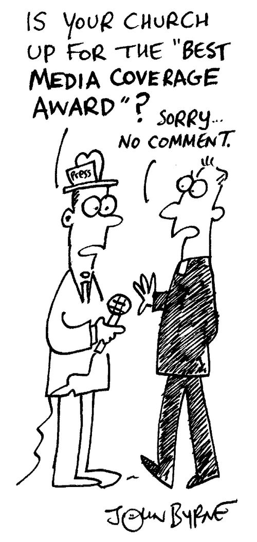 "Is your church up for the 'Best Media Coverage' award?"