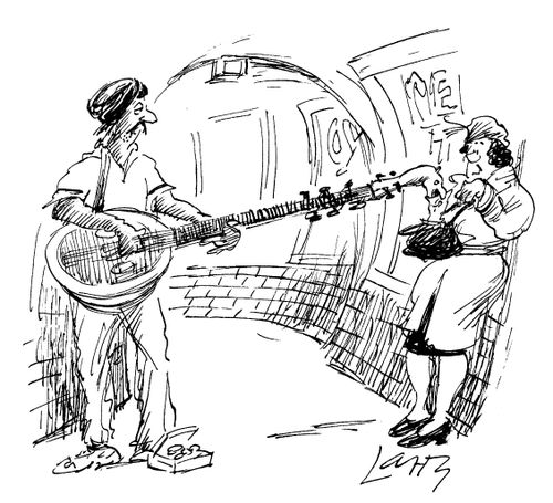 Gypsy busker