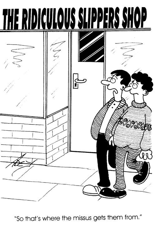 'The Ridiculous Slippers Shop'