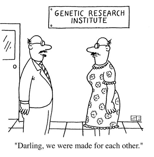 Genetic Research Institute - "Darling we were made for each other."