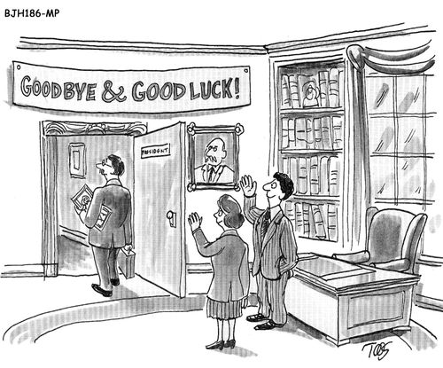 'Goodbye and Good Luck!'