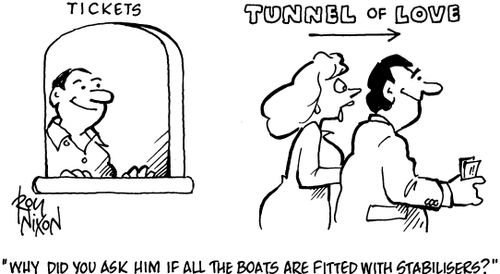 'Why did you ask him if all the boats are fitted with stabilisers?'
