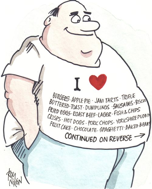 T-shirt - I love burgers etc...