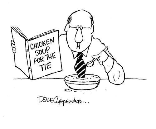 'Chicken soup for the tie'