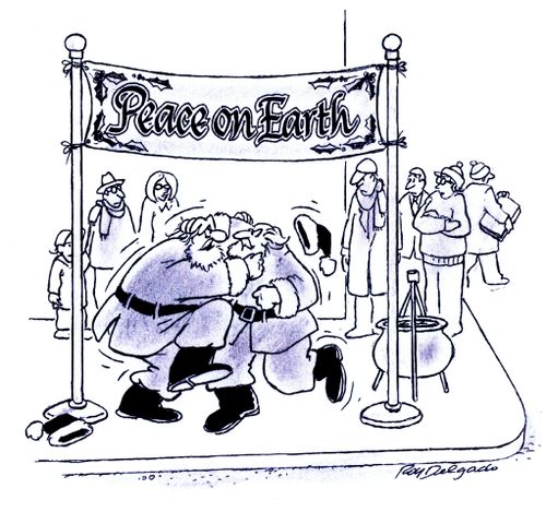 Peace on Earth.