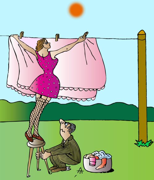 The Perils of Hanging out the Washing