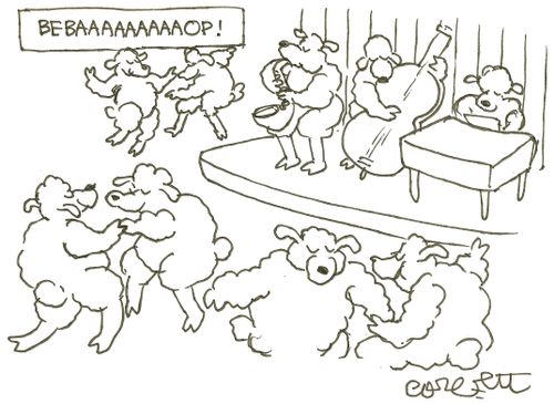 Bebaaaaaaaop!  (sheep)