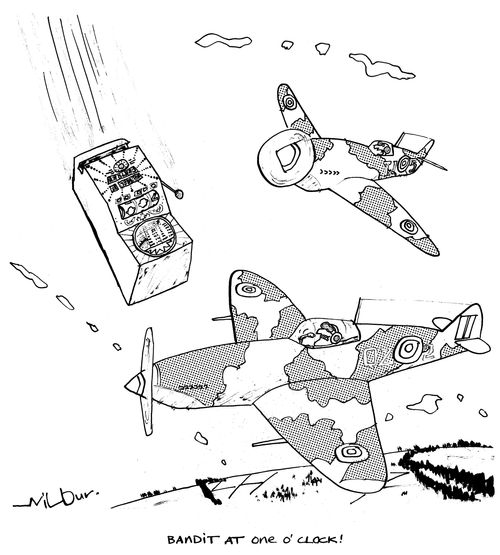 'Bandit at one o'clock.'