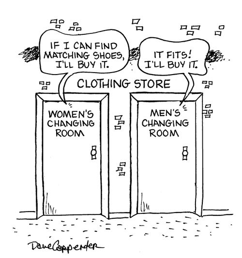 Men and Women's changing rooms