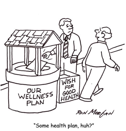 'Some health plan, huh?'