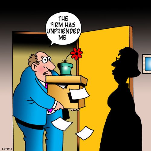 'The firm has unfriended me.'