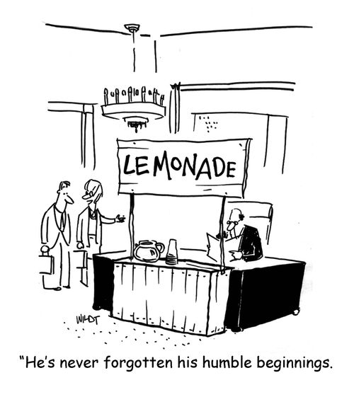 'He's never forgotten his humble beginnings.'