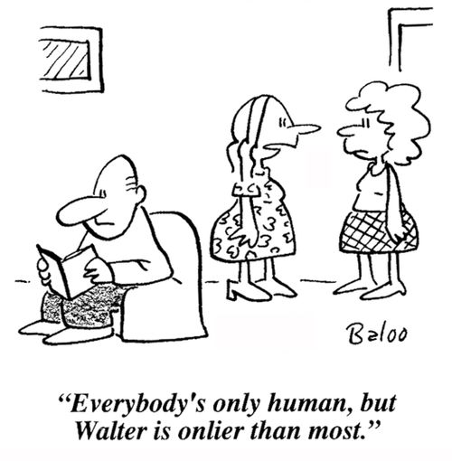 'Everybody's only human, but Walter is onlier than most.'