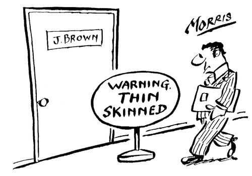 Warning: thin-skinned