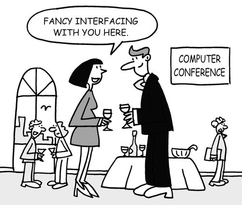 Fancy Interfacing with you here. 