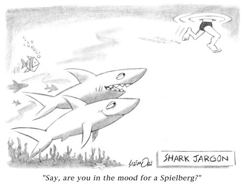 'Say, are you in the mood for a Spielberg?'
