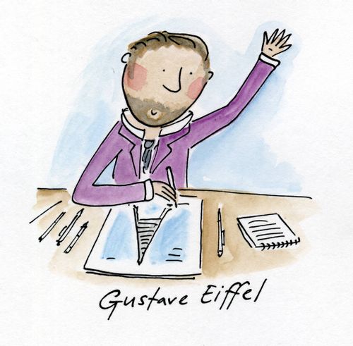 Gustave Eiffel.