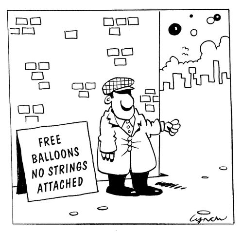 Free Balloons No Strings Attached