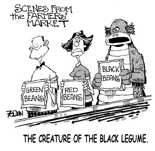 The Creature of the Black Legume