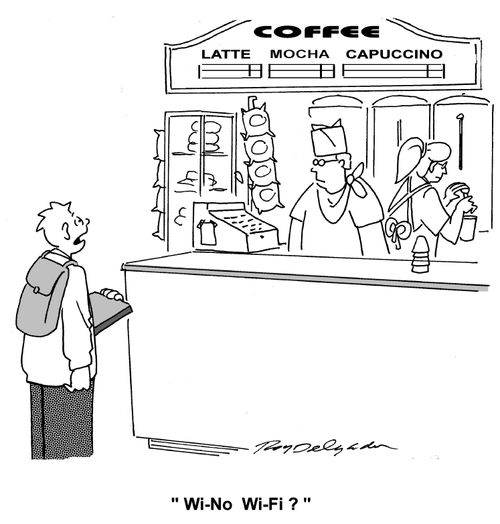 'Wi-No Wi-Fi?'