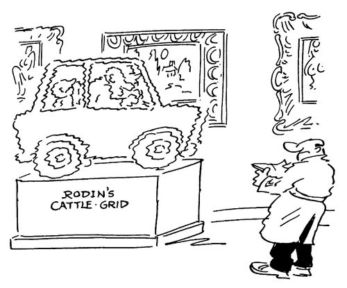 Rodin's Cattle-Grid