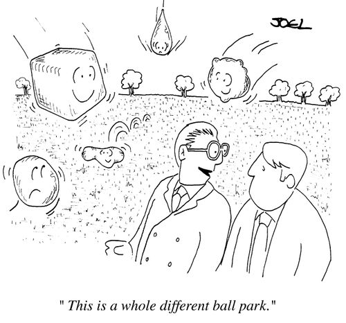 "This is a whole different ball-park"