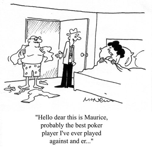 'Hello Dear this is Maurice...'