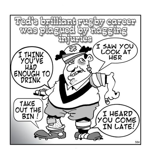 Ted's Brilliant Rugby Career Was Plagued By Nagging Injuries,