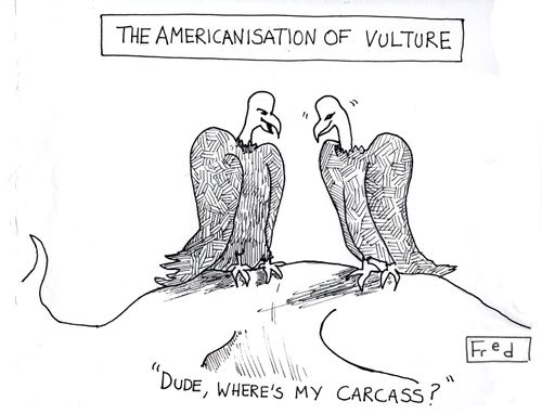 The americanisation of vulture.