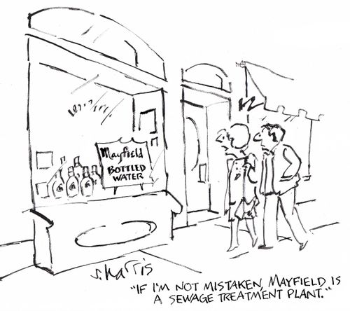 'If I'm not mistaken, Mayfield is a sewage treatment plant.'