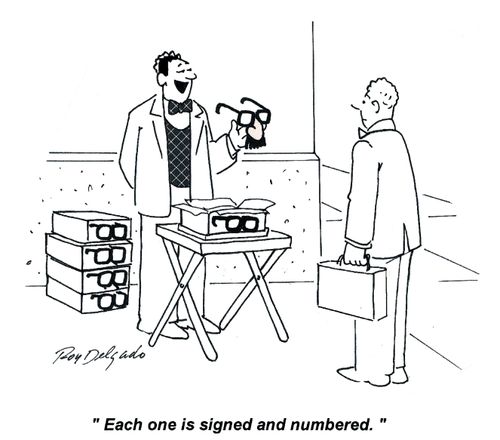 'Each one is signed and numbered.'