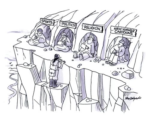 Sport, Political, Religious and New Yorker Cartoonist Gurus.