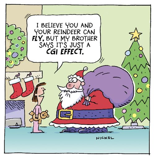 Santa CGI Effect