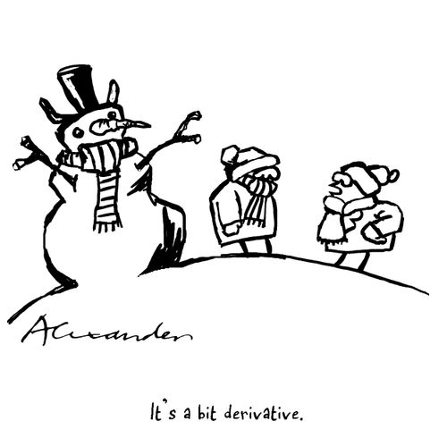 "It's a bit derivative."